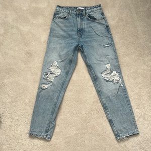 Zara mom jean size 4